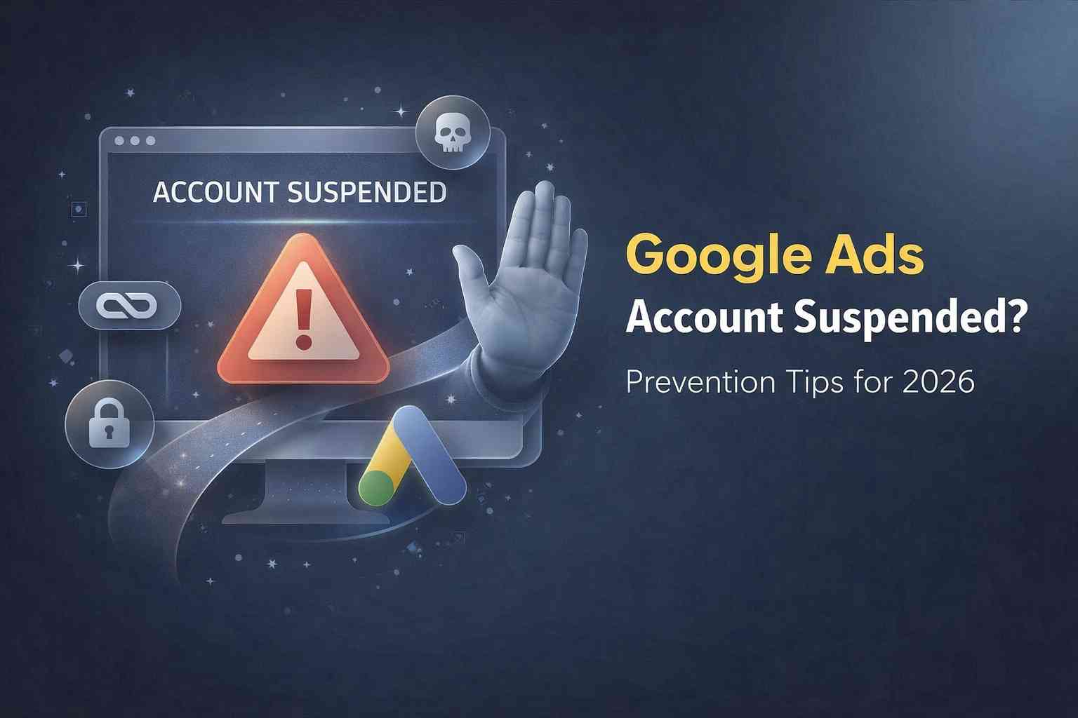 Google Ads Account Suspended? Prevention Tips for 2026