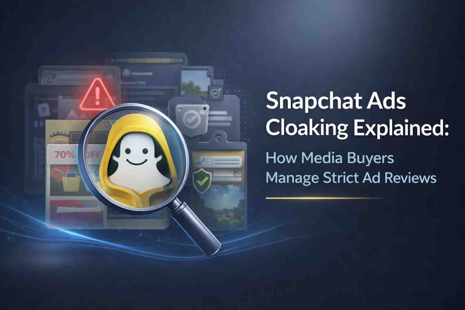 Snapchat Ads Cloaking Explained: How Media Buyers Manage Strict Ad Reviews