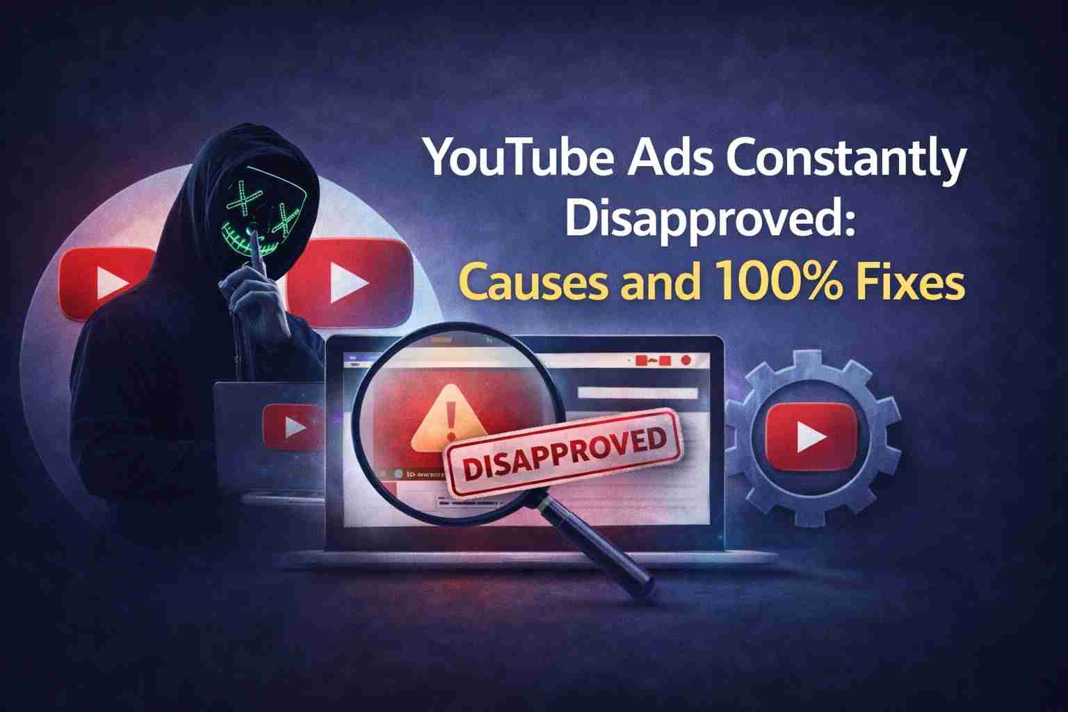 YouTube Ads Disapproved